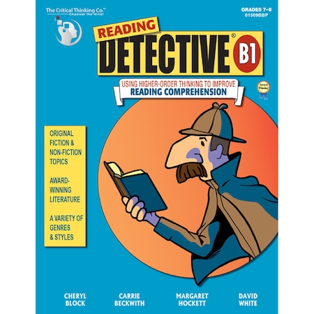 The Critical Thinking Co Reading Detective B1, Grades 7-8 01509BBP
